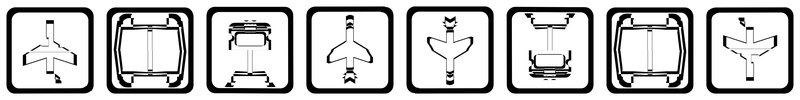 Ambigram for deadbeef in Bouton international symbols